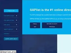 Sites similar to saplist.com