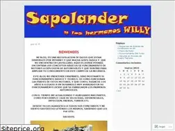 Sites similar to sapolander.wordpress.com