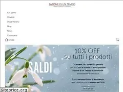 Sites similar to saponediuntempo.it
