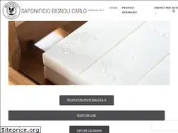 Sites similar to saponificiobignoli.it