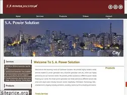 Sites similar to sapowersolution.in