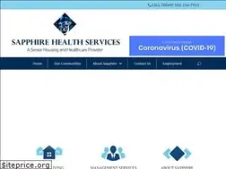 Sites similar to sapphirehealthservices.com