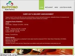 Sites similar to sapporosushifactory.com