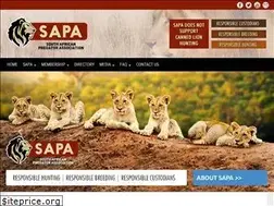 Sites similar to sapredators.co.za