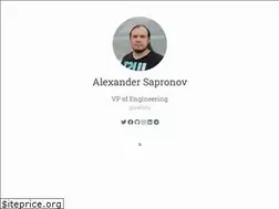 Sites similar to sapronov.me