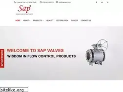 Sites similar to sapvalves.com