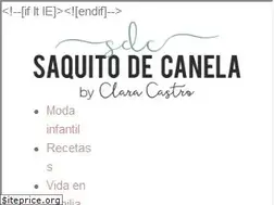 Sites similar to saquitodecanela.com