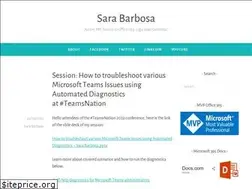 Sites similar to sarabarbosa.net