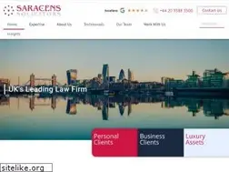Sites similar to saracenssolicitors.co.uk