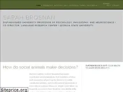 Sites similar to sarah-brosnan.com