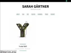 Sites similar to sarah-gaertner.com
