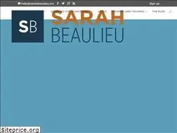 Sites similar to sarahbeaulieu.me