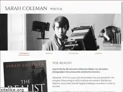 Sites similar to sarahcolemanwriter.com