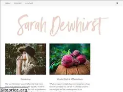 Sites similar to sarahdewhirst.com
