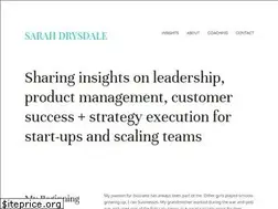 Sites similar to sarahdrysdale.com