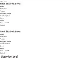 Sites similar to sarahelizabethlewis.com