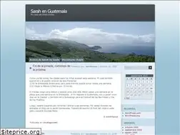 Sites similar to sarahenguatemala.wordpress.com
