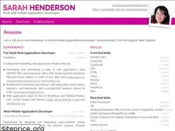 Sites similar to sarahhenderson.info