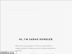 Sites similar to sarahhendler.biz
