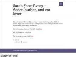 Sites similar to sarahjaneavory.wordpress.com