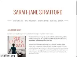 Sites similar to sarahjanestratford.com