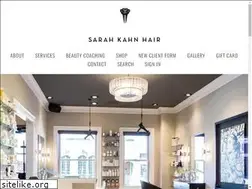 Sites similar to sarahkahnhair.com