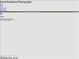 Sites similar to sarahkaufmanphoto.com