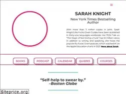 Sites similar to sarahknight.com