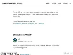 Sites similar to sarahlynnpablo.wordpress.com