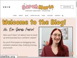Sites similar to sarahmarie.blog