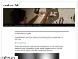 Sites similar to sarahmaxfield.wordpress.com