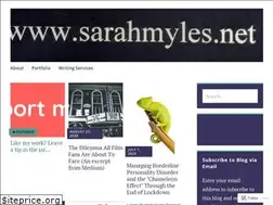 Sites similar to sarahmyles.net
