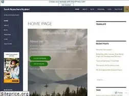 Sites similar to sarahnyancheranyakeri.wordpress.com