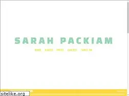 Sites similar to sarahpackiam.com