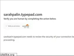 Sites similar to sarahpalin.typepad.com