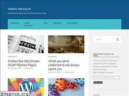 Sites similar to sarahpressler.com