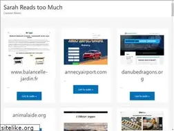 Sites similar to sarahreadstoomuch.com