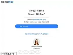 Sites similar to sarahritchie.com