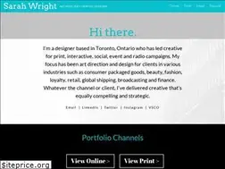 Sites similar to sarahrwright.com