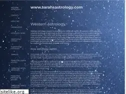 Sites similar to sarahsastrology.com
