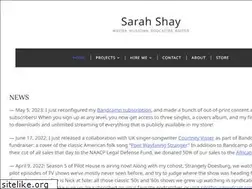 Sites similar to sarahshay.com