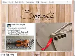 Sites similar to sarahsviolinbags.com