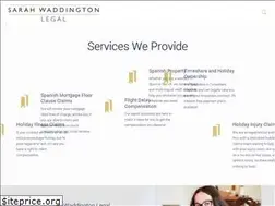 Sites similar to sarahwaddingtonlegal.es