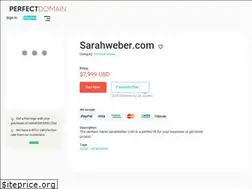 Sites similar to sarahweber.com