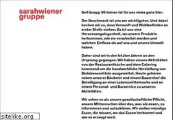 Sites similar to sarahwiener.de