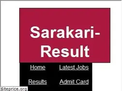 Sites similar to sarakari-result.com