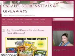 Sites similar to saraleesdealsstealsgiveaways.com