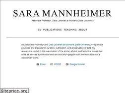 Sites similar to saramannheimer.com