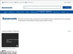 Sites similar to saramonicindia.com