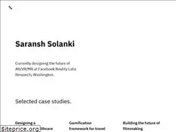 Sites similar to saranshsolanki.in